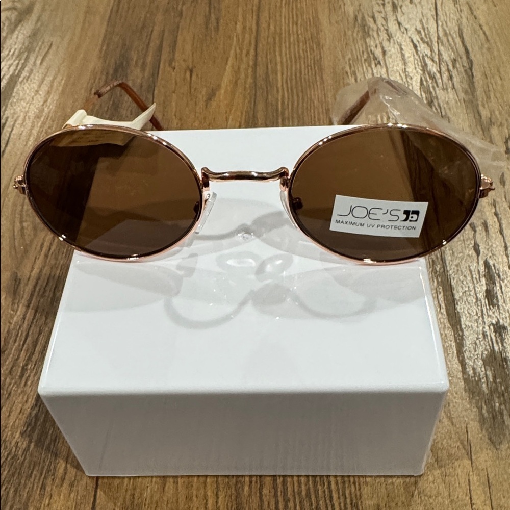 Joe's Round Brown Sunglasses